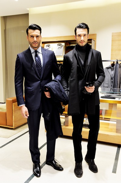 ERMENEGILDO ZEGNA CELBERATES NEW DOWNTOWN Italian brands revamped store opens with winter trunk show